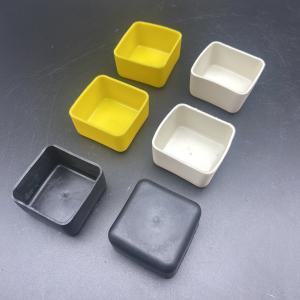 Factory PVC Yellow Black 41x41 41x21 Channel End Cap