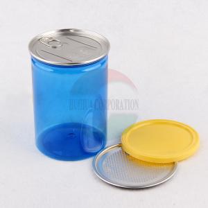 Sealable Jar Wide Mouth With Aluminum Lid And PE Lids Nuts And Cookies Storage