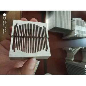 Branching Shape / Tubular Aluminium Heat Sink Profiles With Tapping Holes