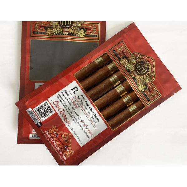 Customized Cigar Moisturizing Packaging Bag With Customized Logo