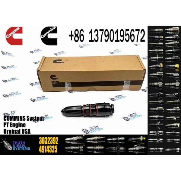 ELIC Excavator 3054218 3054253 3032392 4914308 4914325 Engine Common Rail Fuel Injector