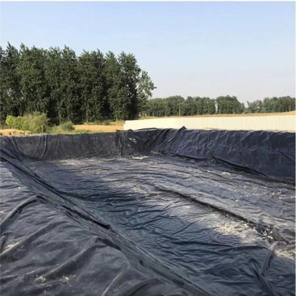 Quality 1.0mm HDPE Geomembrane for Artificial Lake Double Smooth Surface Graphic Design Solution wholesale