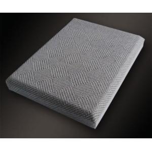 China Chamfer Angle Insulation Acoustic Fabric Panels / Wall Covering Board on sale
