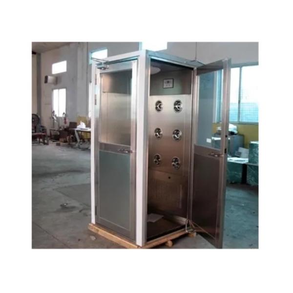 Quality L Type Door Direction Cleanroom Air Shower With Custom Width For Clean Area wholesale