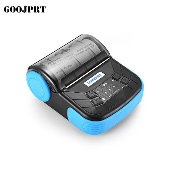 Black Color 3 Inch Wireless Photo Printer Bluetooth / Mini USB Interface Type