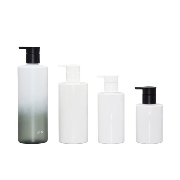 Quality Plastic Flat Soap Lotion Dispenser Pump Bottles 150ml 200ml 300ml 400ml wholesale