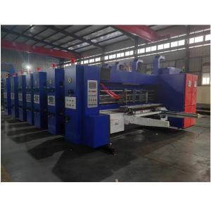 Cheap High Speed Flexo Corrugated Carton Printing Slotting Rotary Die-cutting Machinery 18000 KG for sale