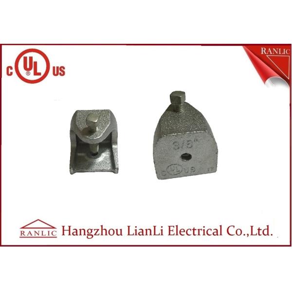 3/8" 1/2" Malleable Iron Beam Clamp WIth Square Head Screw / NPT Thread Rod