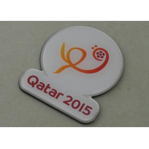 Soft Fridge Magnet Badges Award Badges Brass Offset Printing 0.8 Mm Thickness