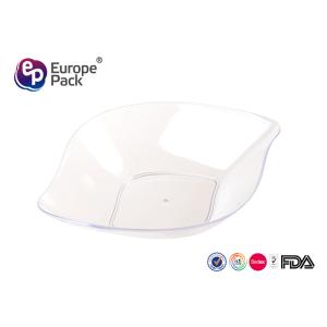 PS Small Clear Plastic Disposable Bowls With LFGB FDA Certificate