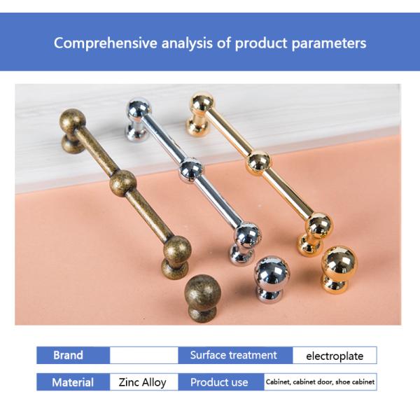 Metal Decorative Kitchen Cabinet Pulls