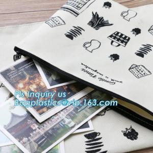 pp file folder plastic pockets document bag, A4 mesh folder zipper pocket