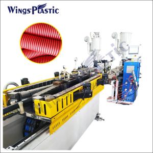 PLC Control Plastic Pipe Extrusion Line with Electric Heating System