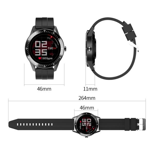 300mAh 1.28 Inch TFT Round Scree Smartwatch Activity Tracker S11