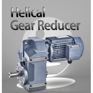 OEM Parallel Shaft Helical Gear Reducer Gearmotor 1:80 Ratio For Bucket Elevator