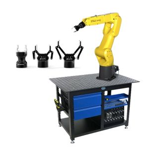 Small Robots Fanuc LR Mate 200iD/7L Versatile 6 Axis Robot Payload 7kg Reach