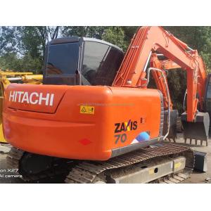 Hitachi ZX70 Excavators Used for Machine Weight 7000 KG Operating Weight 10ton