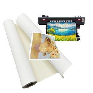 Professional Artist Blank Matte Poly Cotton 380gsm Inkjet Printing Canvas Roll