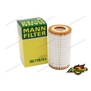 Lubrication System Car Engine Filter Oil Filter HU718 5X For MERCEDES BENZ