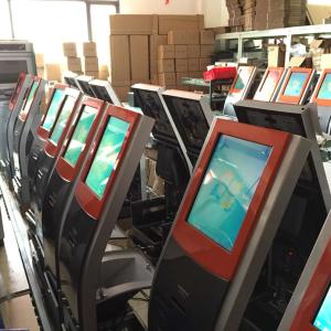 17 inch IR Touch Screen Queuing System Ticket Dispenser Machine