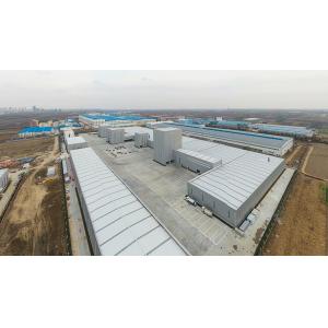 Cheap Double Slope Wide Span Steel Structure Frame Prefabricated Warehouse for sale