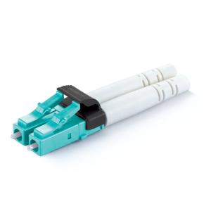Mini LC Fiber Optic Patch Cord with OM3 LSZH Jacket , OS1 / OS2 / OM1 / OM2