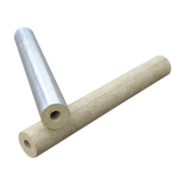 Quality Insulation Material Natural Rockwool Tube Insulation Rock Wool Pipe wholesale