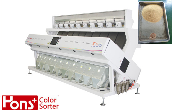Quality FPGA Quinoa / Grain CCD Color Sorting Machine 6.0T/H wholesale