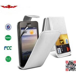 Newest High Level PU Credit Card Flip Cover Case For Huawei Ascend Y330