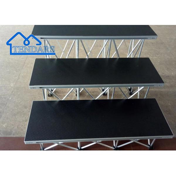 Custom Aluminum Adjustable Portable Stage Platform Wooden Portable Folding Stage