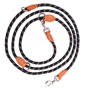 Heavy Duty Nylon Pet Leash Hands Free Reflective Rope Dog Leash With Adjustable