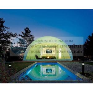 20m Diameter UV Resistant Geodesic Dome Tent Aluminium Frame