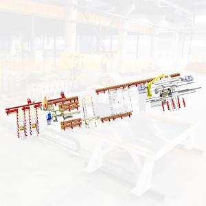 Pipeline Intelligent Pipe Prefabrication Pipe Production Line High Performance