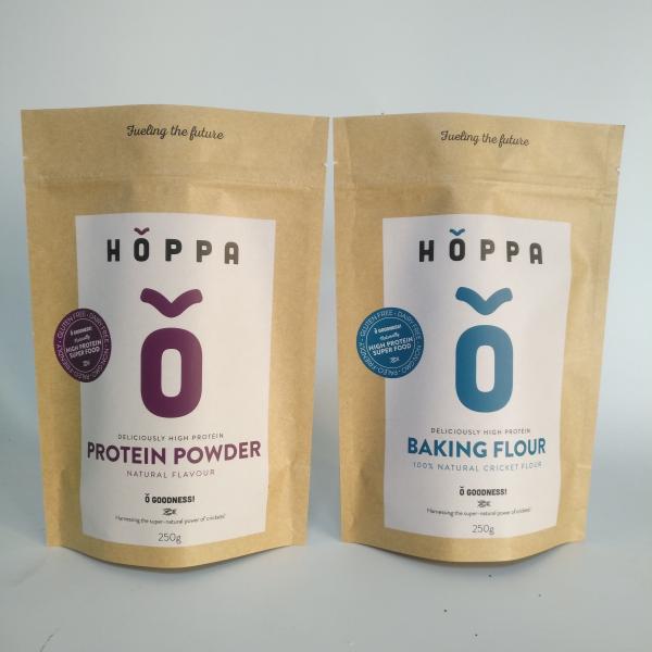 Stand Up MPET CMYK Coffee Bean Packaging Bags 200 microns