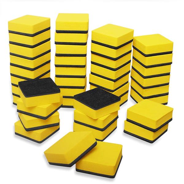 Quality Customized Squre Felt Dry Eraser Magnetic Whiteboard Eraser 2inch wholesale
