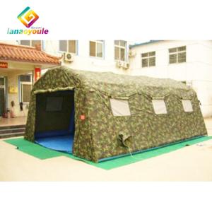 China SGS Certificated 8 Man Air Tent , Inflatable Military Tent For Camping on sale