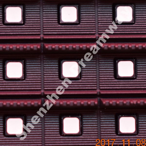 Nationstar Gold Wire 10 mm Outdoor LED Display Module MBI5124 IC 1/2 Scan