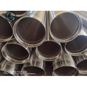 SS304 Rod Based Johnson Type Well Screen 70 Bar Collapse Strength