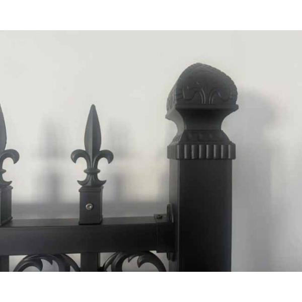 80X80 Aluminum Alloy Guardrail Balcony Railing Stair Handrail Post Cap Peak Cover Heart Seat