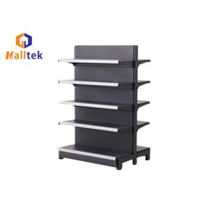Custom Supermarket Gondola Shelving Retail Display Racks For Convenience Store