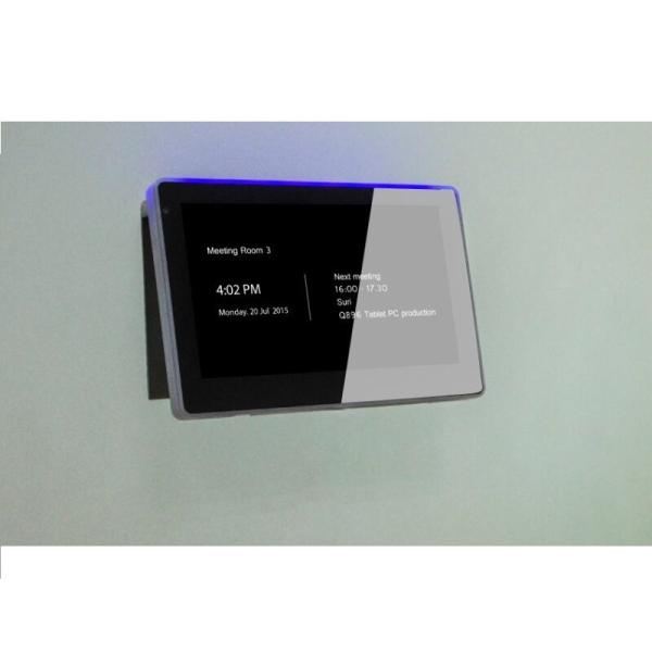 SIBO 7'' Glass Wall Mount Octa Core POE Tablet With NFC Reader For Meeting Room