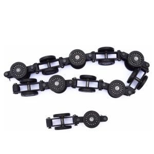 Roller Overhead Conveyor Chain Industrial Hanging Conveyor Drag Chain Carbon