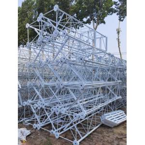 China Custom Hot Dip Galvanized Lattice Steel Antenna Tower on sale