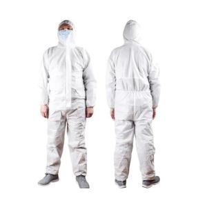 China Anti Virus Disposable Protective Suit , Multi Size Disposable Protective Coverall on sale