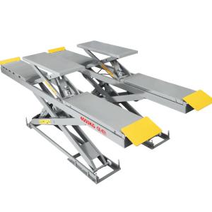 China 4000kg Wheel alignment scissors lift with 4.5M platform with CE on sale