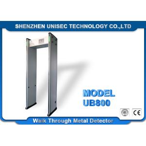 7 Inch LCD Screen Walk Through Security Scanners UNIQSCAN UB800 For Philippine Embassy