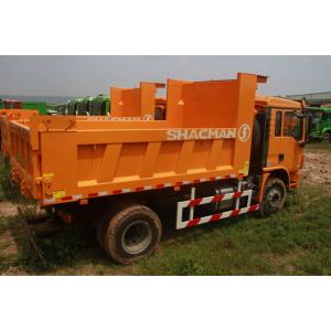 180hp Light Dump Truck SHACMAN L3000 4X2 Euroll White Dump Truck