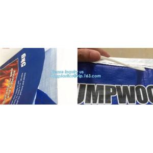 pp woven bag supplier BOPP laminated waterproof plastic transparent 10kg/25kg