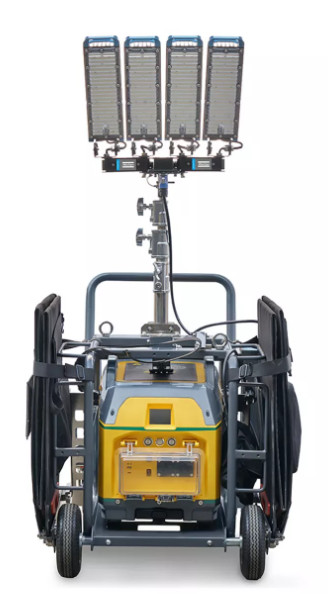 Quality HiLight PS3 Electric Light Tower With Photovoltaic Panels And LED Lighting Features Energy Storage wholesale