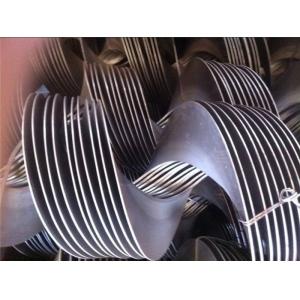Screw Auger Conveyor Shaftless Spiral Blade For Environmental Machine